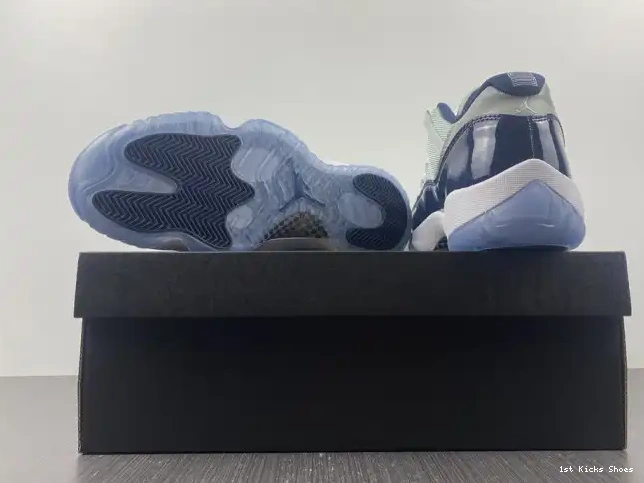 1st Kicks Georgetown Retro Low Air Jordan 11 528895-007 0529